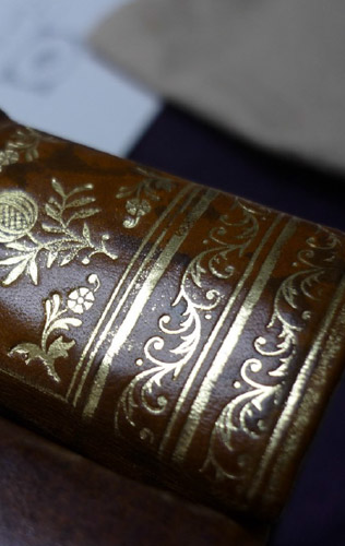 reliure livre d'art