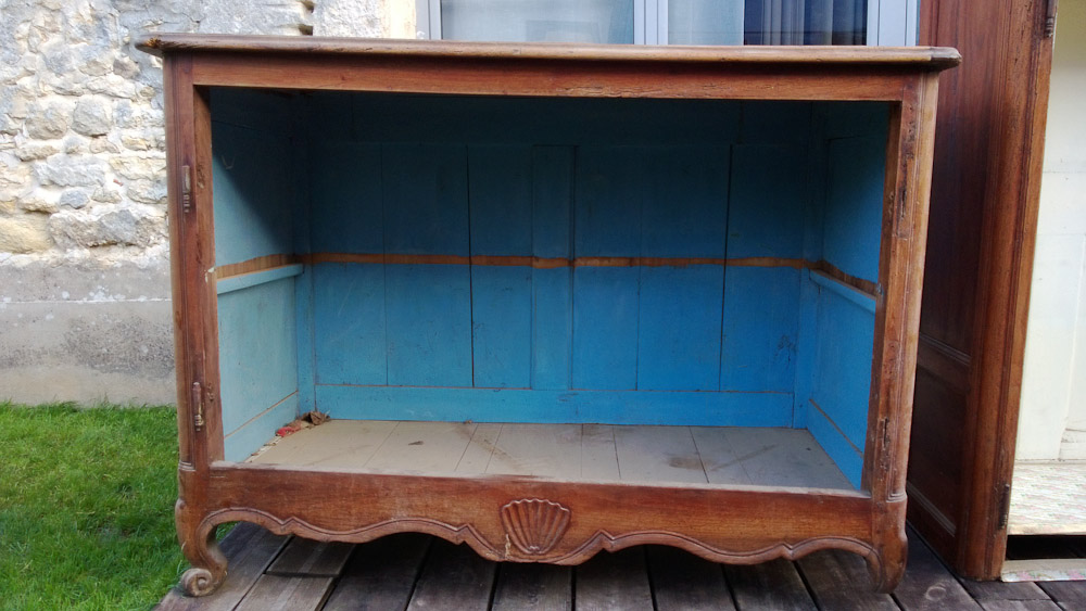 restauration-buffet-2-corps-en-noyer-ancien