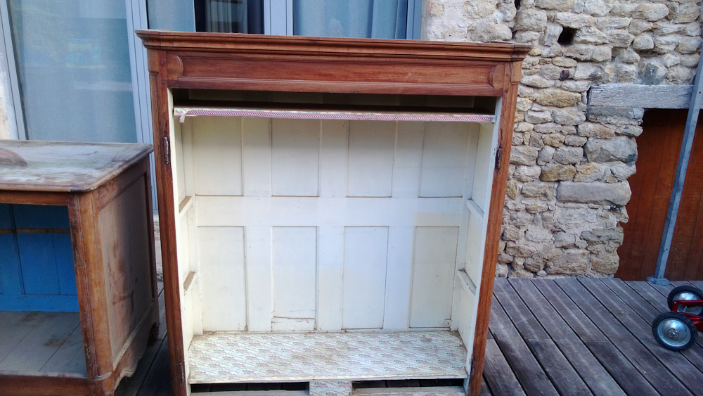restauration-buffet-2-corps-en-noyer-ancien