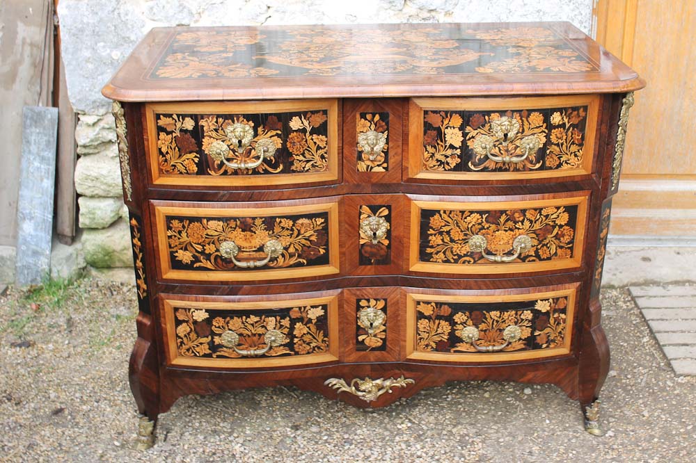 restauration-commode-mazarine-marqueterie-fleurs