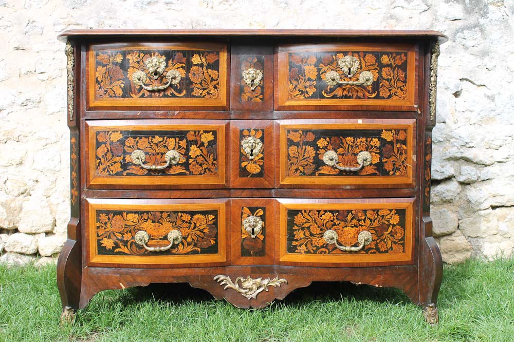 restauration-commode-mazarine-marqueterie-fleurs