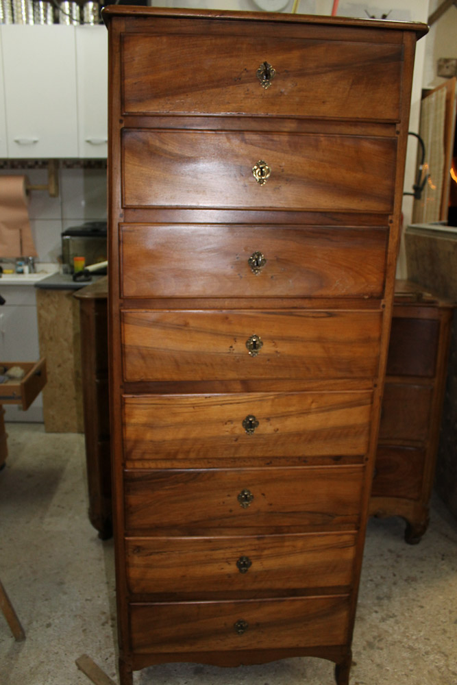 restauration chiffonier ebeniste