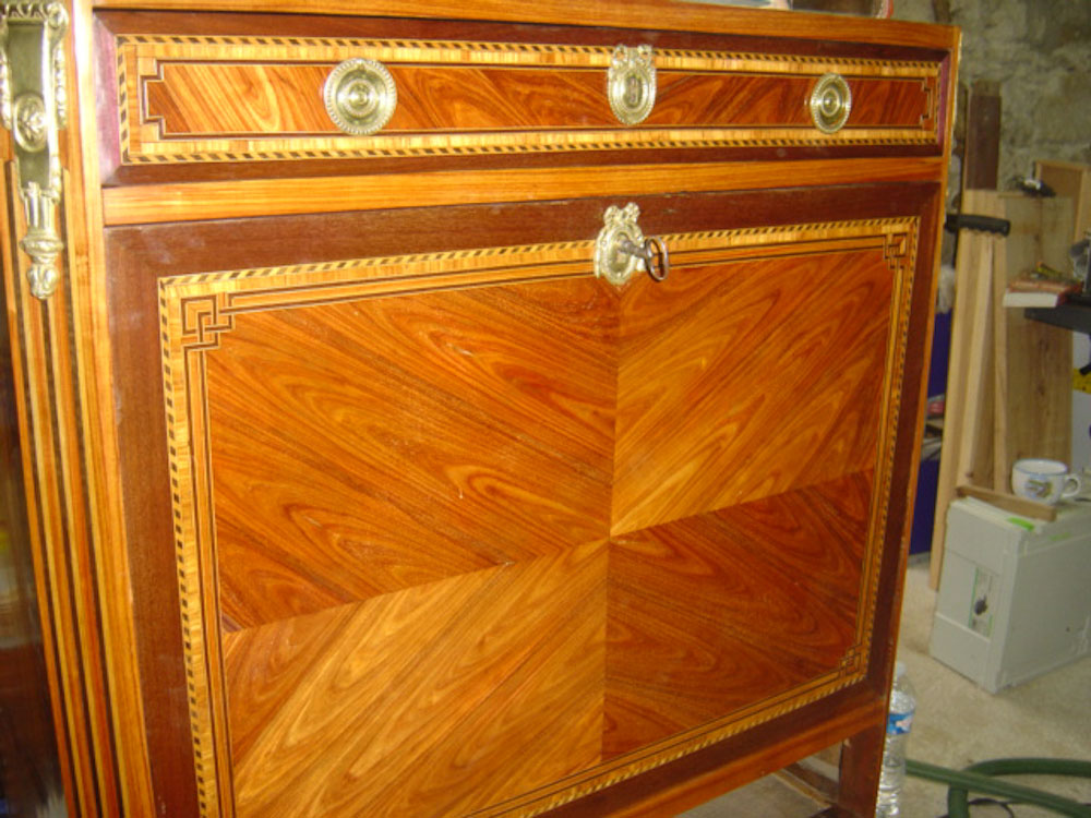 Restauration Secrétaire Louis XVI