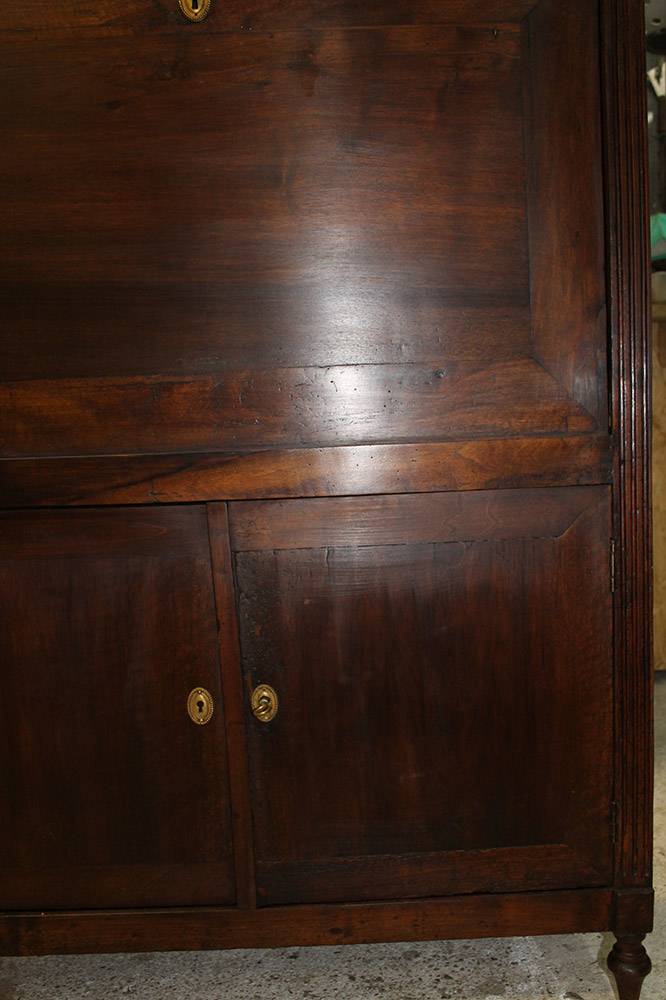 restauration-secretaire-noyer-louis-xvi