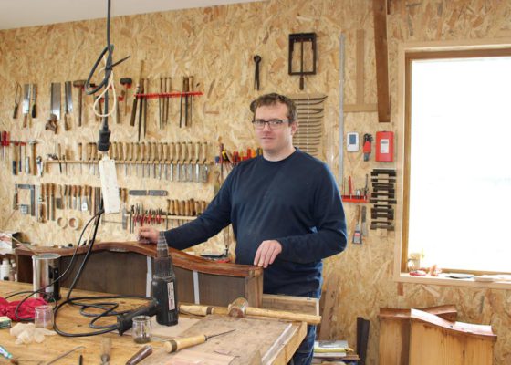 Aménagement de l’atelier Fabrice Leblanc, ébéniste restaurateur – Maine et Loire Aménagement de l’atelier Fabrice Leblanc, ébéniste restaurateur – Maine et Loire