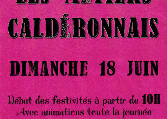Journée des métiers Caldéronnais le 18 Juin 2017 Journée des métiers Caldéronnais le 18 Juin 2017