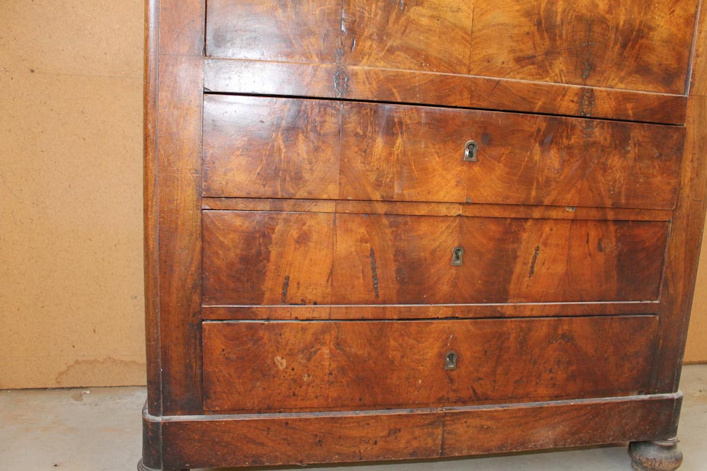 restauration secretaire ronce noyer maine et loire