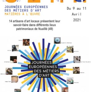 Journées Européennes des Métiers d’Art 2021 Journées Européennes des Métiers d’Art 2021