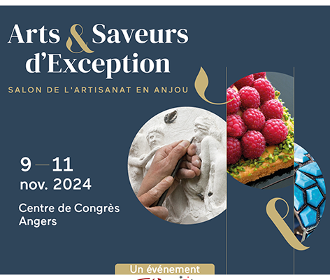 Participation au Salon ARTS ET SAVEURS D&rsquo;EXCEPTION 2024 à Angers